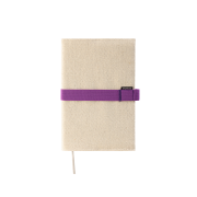 Taupe with violet pen loop
