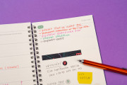 How to fill out a diary using washi tape