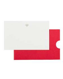 Compliment card with paper case – heart