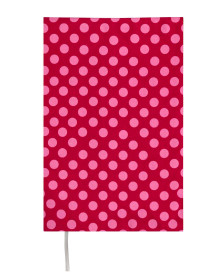 Book cover L - pink dots