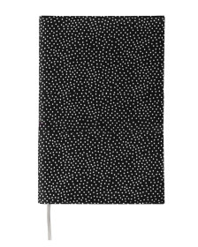 Book cover M - dots on black