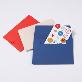 Christmas Stickers in Envelope