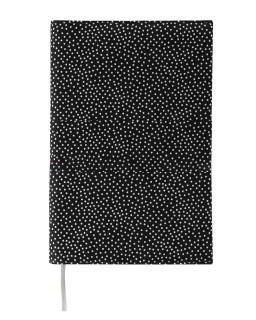Book cover S - white dots on black