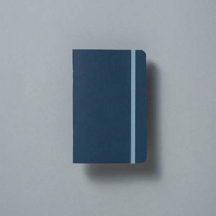 Pocket notebook Klasika with elastic loop