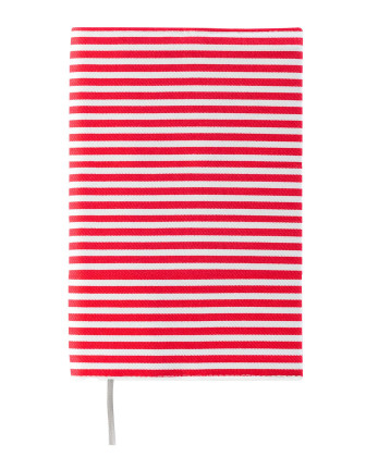 Book cover L - red stripes
