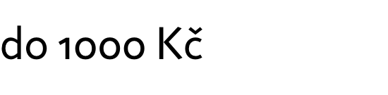 Vánoční dárky do 1000 Kč